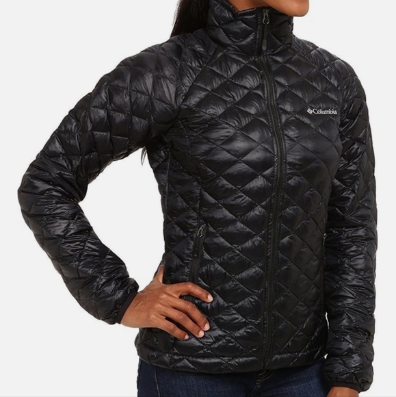 Columbia Jackets & Blazers - Columbia Black Puffer Jacket with High Collar